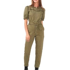 Olive Green Women's Jumpsuit